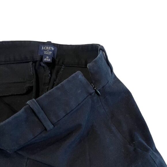 J. Crew Women's Winnie Pants Black Size 6 - Picture 5 of 6